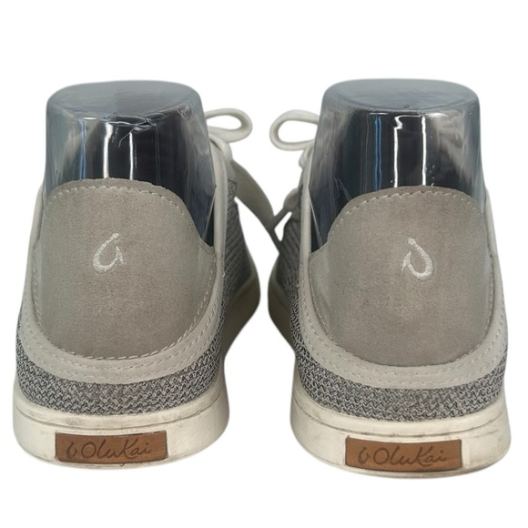 Olukai Pehuea Lī Women SZ 7 Taupe /Canvas Sneaker Lightweight Mesh Comfort Shoes - Picture 2 of 11
